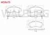 FREN BALATA ON IKAZLI NISSAN X-TRAIL (T32) 1.6 DCI 2013- / X-TRAIL (T32) 1.6 DCI 4X4 2013- / X-TRAIL (T32) 1.6 DIG-T 2013- / INFINITI Q50 2.2 D 2013-