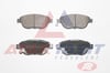 FREN BALATA ON IKAZLI OPEL CORSA D 1.3 CDTI 90 HP 2006-2014 / CORSA D 1.4 90 HP 2006-2014 / FIAT 500L 1.3 MJT 2012-/ 500L 1.4 2012-/ GEELY EMGRAND EC7 1.5 2010-2014