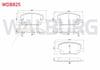FREN BALATA ON IKAZLI OPEL MOKKA 1.4 - 1.6 - 1.6 CDTI 2012-/ MOKKA X 1.6 CDTI 2012-