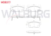 FREN BALATA ON IKAZLI SUZUKI SUPER CARRY 1.3i 1985-1999 / DAIHATSU COPEN 1.3 2003- / YRV (M2) 1.3i CX 2001- / SIRION (M3) 1.3 2005- / SIRION (M3) 1.0 2005-