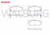 FREN BALATA ON IKAZLI TEL DELIKLI CHERY TIGGO 8 PRO 23- / HONDA CR-V III 2.0 I-VTEC 2006-2012 / HONDA CR-V III 2.2i CTDI 2006-2012 / HONDA CR-V V (RW_, RT_) 1.5i V-TEC 2016-