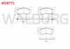 FREN BALATA ON IKAZLI TEL DELIKLI MAZDA 6 (GH) 1.8i MRZ 18.30 mm 2007-2012 / 6 (GH) 2.0 MZR 2007-2012