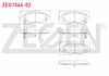 FREN BALATA ON IKAZLI TOYOTA AVENSIS (T25) 1.6 VVT-I 2003-2008 / TOYOTA AVENSIS (T25) 1.8 2003-2008 / TOYOTA AVENSIS (T25) 2.0 D-4D 2003-2008