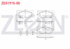 FREN BALATA ON IKAZLI TOYOTA C-HR (_X1_) 1.8 Hybrid 2016- / TOYOTA C-HR (_X1_) 1.2 T 2016-