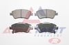 FREN BALATA ON IKAZLI TOYOTA COROLLA 1.4 D 2007-2012/ COROLLA 1.4 D-4D 2007-2012/ COROLLA 1.33 2007-2012/ COROLLA 1.4 VVT-I 2007-2012/ AURIS 1.4 D-4D 2007-2012/ AURIS 1.33 DUAL-VVT-I 2007-2012