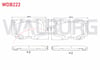 FREN BALATA ON IKAZLI TOYOTA HI-LUX PICK UP 2.5 D 1983-2005 / 2.5 D-4D 1983-2005 / LAND CRUISER (_J7_) 2.4i 1984-1996 / LAND CRUISER 90 (_J9_) 3.0 TD 1996-2002/ 3.0 D 1996-2002/ 3.0 D-4D 1996-2002