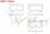 FREN BALATA ON IKAZLI TOYOTA LAND CRUISER 4.7 V8 2008- / LAND CRUISER 4.5 D V8 2008-  / LAND CRUISER 3.0 D-4D 2008-