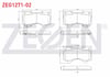 FREN BALATA ON IKAZLI TOYOTA LAND CRUISER 4.7 V8 2008- / LAND CRUISER 4.5 D V8 2008-  / LAND CRUISER 3.0 D-4D 2008-