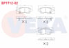 FREN BALATA ON IKAZLI TOYOTA YARIS (_CP10) 1.0i 1999-2005 / YARIS (_CP10) 1.3i 1999-2005