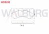 FREN BALATA ON IVECO DAILY II (30-10C) 2.8i 1996-1999 / DAILY II (35-10) 2.5i 1996-1999