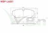 FREN BALATA ON LAND ROVER RANGEROVER III 3.0 TD 6 2002-2012 / LAND ROVER DISCOVERY (TAA) 2.7 TD 2004-2010