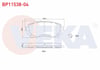 FREN BALATA ON MAZDA 6 (GJ,GH) 2.0 2013- / 6 (GJ,GH) 2.2 D 2013-
