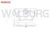 FREN BALATA ON MERCEDES A SERISI A 200 2004-2012/ A 150 2004-2012/ A 160 CDI 2004-2012/ A 170 CDI 2004-2012/ B SERISI B 200 CDI 2005-2011/ B 150 2005-2011/ B 160 2005-2011/ B 180 2005-2011