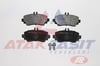 FREN BALATA ON MERCEDES A SERISI (W168) A 160 1997-2004 / (W168) A 170 CDI 1997-2004