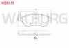 FREN BALATA ON MERCEDES C SERISI (W204) C 180 2007-2014/ C 200 CDI 2007-2014/ C 200 2007-2014/ C 220 CDI 2007-2014/ C SERISI (S204) C 200 CDI 2007-/ C 200 2007-/ C 220 CDI 2007-/C 250 CDI 2007-