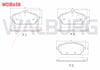 FREN BALATA ON MERCEDES C SERISI (W205) C 180 2014- / C SERISI (W205) C 180 BlueTEC 2014-