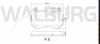 FREN BALATA ON MERCEDES C SERISI (W205) C 200 BlueTEC 2014-/ (W205) C 220 BlueTEC 2014- / (W205) C 250 BlueTEC 2014- A008420172064 A0084201720