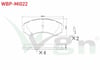 FREN BALATA ON MITSUBISHI  (V7W,V6W) 3.2 DI-D 2000-2007 / PAJERO III 2.5 TDI 2000-2007 / PAJERO III 3.5 GDI 2000-2007 / MAZDA E 2200 (SR2) 2.2 D 1984-2004