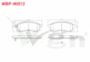 FREN BALATA ON MITSUBISHI L 200 (K7T,K6T) 2.5 TD 4WD 1996-2007