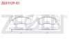 FREN BALATA ON MITSUBISHI L 200 (K7T,K6T) 2.5 TD 4WD 1996-2007