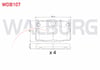 FREN BALATA ON OPEL VECTRA A 1.4 1988-1995/ VECTRA A 1.6 1988-1995/ VECTRA A 1.8 1988-1995/ CORSA A 1.2 1983-1993/ CORSA A 1.4 1983-1993/ VECTRA A 1.7 D 1988-1995/ TIGRA A 1.6 16v 1994-2000