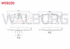 FREN BALATA ON OPEL VECTRA B 2.0i 1995-2003 / VECTRA B 2.5 V6 1995-2003 / CALIBRA A 2.0i 1995-2003