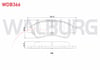 FREN BALATA ON PARTNER 96-08/301 1.6 HDI 12-/307 1.4 HDI 00-07/206 00-/207 05-/208 12-/2008 I 13- /BERLINGO 1.6 HDI 96-08/C-ELYSEE 1.6 HDI 12-/C4 1.6 HDI 04-09/C3 II 1.4 HDI 09-16/CORSA F 1.2 1.5 19-