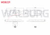 FREN BALATA ON PEUGEOT 106 II 1.4i 1996-2002 / 106 II 1.6i 1996-2002 / XSARA (N1) 1.6 1997-2005 / SAXO 1.4 1996-2004 / 306 1.6i 1993-2002/ 306 1.8i 1993-2002