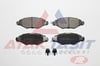 FREN BALATA ON PEUGEOT 206 (2A/C) 1.4i 16v 1998-2006 / 206 (2A/C) 1.4 HDI 1998-2006 / 206 (2A/C) 1.6i 16v 1998-2006