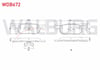FREN BALATA ON RENAULT CLIO IV 1.5 DCI 2012- / CLIO IV 0.9 TCE 2012- / CLIO IV 1.2 16v 2012-/ CLIO IV 1.6 2012- / DACIA LOGAN II 1.5 DCI 2012- / LOGAN II 1.2 2012-