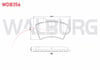 FREN BALATA ON RENAULT MASTER II (FD) 2.5 DCI 1998-2010 / MASTER II (FD) 1.9 DCI 1998-2010 / MASTER II (FD) 1.9 DTI 1998-2010 / OPEL MOVANO A 1.9 DTI 2001-2010 / MOVANO A 2.5 DTI 2001-2010