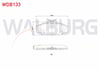 FREN BALATA ON RENAULT MEGANE I 1996-2003 / LAGUNA I 1993-2001 / SAFRANE 1992-2000 / SCENIC I 1999-2003