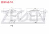 FREN BALATA ON RENAULT MEGANE II (BM0/1,CM0/1) 1.5 DCI 2002-2008 / MEGANE II (BM0/1,CM0/1) 1.9 DCI 2002-2008 / MEGANE II (BM0/1,CM0/1) 1.6i 16v 2002-2008