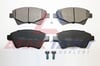 FREN BALATA ON RENAULT MEGANE II (BM0/1,CM0/1) 1.5 DCI 2002-2008 / MEGANE II 1.6i 16v 2002-2008 / SCENIC II (JM0/1) 1.5 DCI 2003-2009 / SCENIC II 1.6i 16v 2003-2009