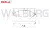 FREN BALATA ON RENAULT TRAFIC III 1.6 DCI 2014- / OPEL VIVARO (X83) 1.6 CDTI 2015-