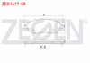 FREN BALATA ON RENAULT TRAFIC III 1.6 DCI 2014- / OPEL VIVARO (X83) 1.6 CDTI 2015-