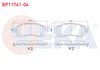 FREN BALATA ON SUBARU XV 1.6i 2017- / FORESTER 2.0 2018-