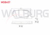 FREN BALATA ON SUZUKI GRAND VITARA II (JT) 2.0i 2005- / SUZUKI GRAND VITARA II (JT) 1.6 VVT-I 2005- / SUZUKI GRAND VITARA II (JT) 1.9 DDIS 2005-