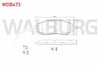 FREN BALATA ON SUZUKI GRAND VITARA II (JT) 1.6 VVT-I 2005- / GRAND VITARA II (JT) 1.9 DDIS 2005-