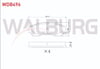 FREN BALATA ON TATA INDICA 1.4 L 1998-2003 / INDICA 1.4 D 1998-2003 / INDIGO 1.4 2003- / INDIGO 1.4 D 2003- / ROVER CITYROVER 1.4i 2004-2005