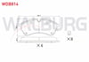 FREN BALATA ON TEK TEKER VW CRAFTER 2.0 TDI 2018- / MAN TGE 2.0 TDI 2018 / CIFT TEKER ARKA VW CRAFTER 2.0 TDI 2018- / MAN TGE 2.0 TDI 2018