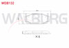FREN BALATA ON TEL DELIKLI TOYOTA HI-LUX PICK UP (_N_) 2.4 D 4X4 1983-2005 / HI-ACE II (H5_) 2.4 D 1983-1989 / HI-LUX PICK UP (_N_) 2.5 D 1983-2005