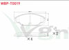 FREN BALATA ON TOYOTA HI-LUX PICK UP (_N_) 2.5 D-4D 1983-2005 / HI-LUX PICK UP (_N_) 2.5 2.4 D 1983-2005 / HI-ACE III (_H10_) 2.0 1989-1995 / HI-ACE III (_H10_) 2.4 D 1989-1995