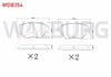 FREN BALATA ON TOYOTA RAV4 II (CLA2_, XA2_, ZCA2_, ACA2_) 1.8 VVT-I 2000-2006/ RAV4 II 2.0 D 2000-2006 / RAV4 II 2.0 D-4D 2000-2006 / RAV4 II 2.0 VVT-I 2000-2006 / RAV4 II 2.2 D-4D 2000-2006