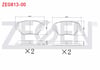 FREN BALATA ON TOYOTA RAV4 II (CLA2_, XA2_, ZCA2_, ACA2_) 1.8 VVT-I 2000-2006/ RAV4 II 2.0 D 2000-2006 / RAV4 II 2.0 D-4D 2000-2006 / RAV4 II 2.0 VVT-I 2000-2006 / RAV4 II 2.2 D-4D 2000-2006