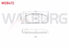 FREN BALATA ON TOYOTA YARIS (P9) 1.0 VVT-I 2006-2010 / YARIS (P9) 1.33 VVT-I 2006-2010