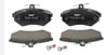 FREN BALATA ON VOLKSWAGEN POLO CLASSIC (6KV2) 1.6 1995-2001 / GOLF II (19E,1G1) 1.8 GTI 1983-1992 / AUDI 80 (89,89Q,8A,B3) 1.8 1986-1991/80 437698151
