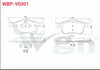 FREN BALATA ON VOLVO C70 I 2.0 1998-2005/ S60 I 2.0 T5 2000-2010/ S80 I 3.0 T6 1998-2006/ V70 I 2.0 T 1997-2000/ V70 II 2.0 T 2000-2007/ S 80 I 2.0 T 1998-2006/ S60 I 2.0 T 2000-2010