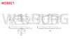 FREN BALATA ON VOLVO S90 II 2.0 D5 2016- / VOLVO S90 II 2.0 D4 2016-