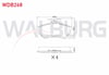 FREN BALATA ON VW PASSAT 1.6 1996-2000/ PASSAT 1.9 TDI 1996-2000/ PASSAT 1.8 T 1996-2000/ AUDI A4 1.6 1994-2001/ A4 1.8 1994-2001/ A4 1.9 TDI 1994-2001/